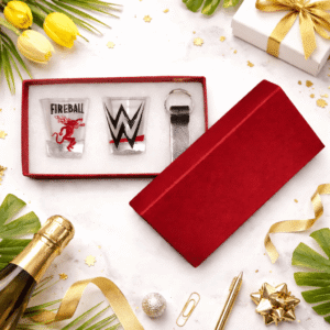 Shot Glasses plus keychain set