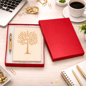 Tree diary and pen set