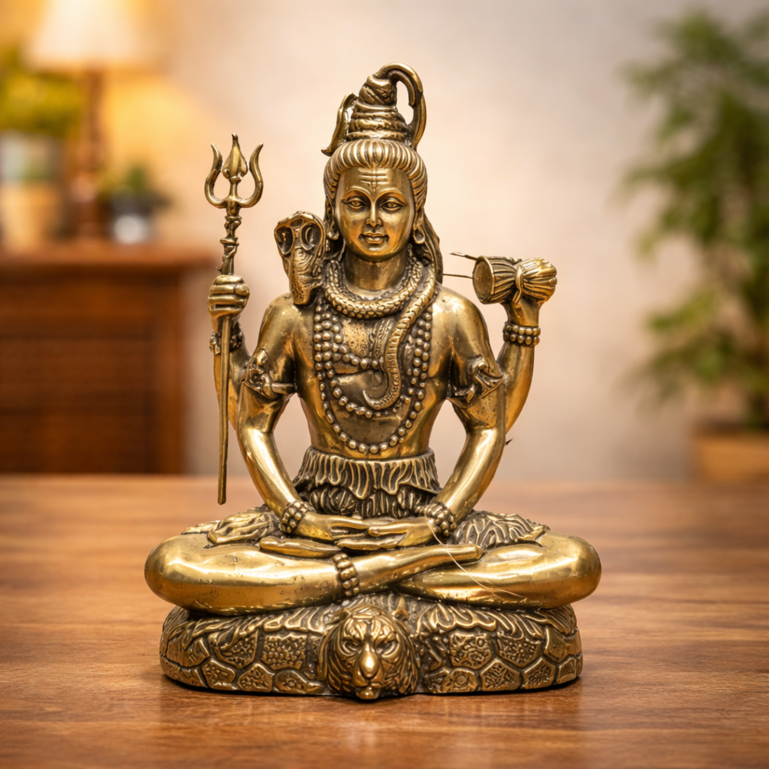 divine serenity lord shiva idol