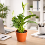 peace lily harmony desk plant