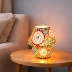 aura mosaic glow table lamp
