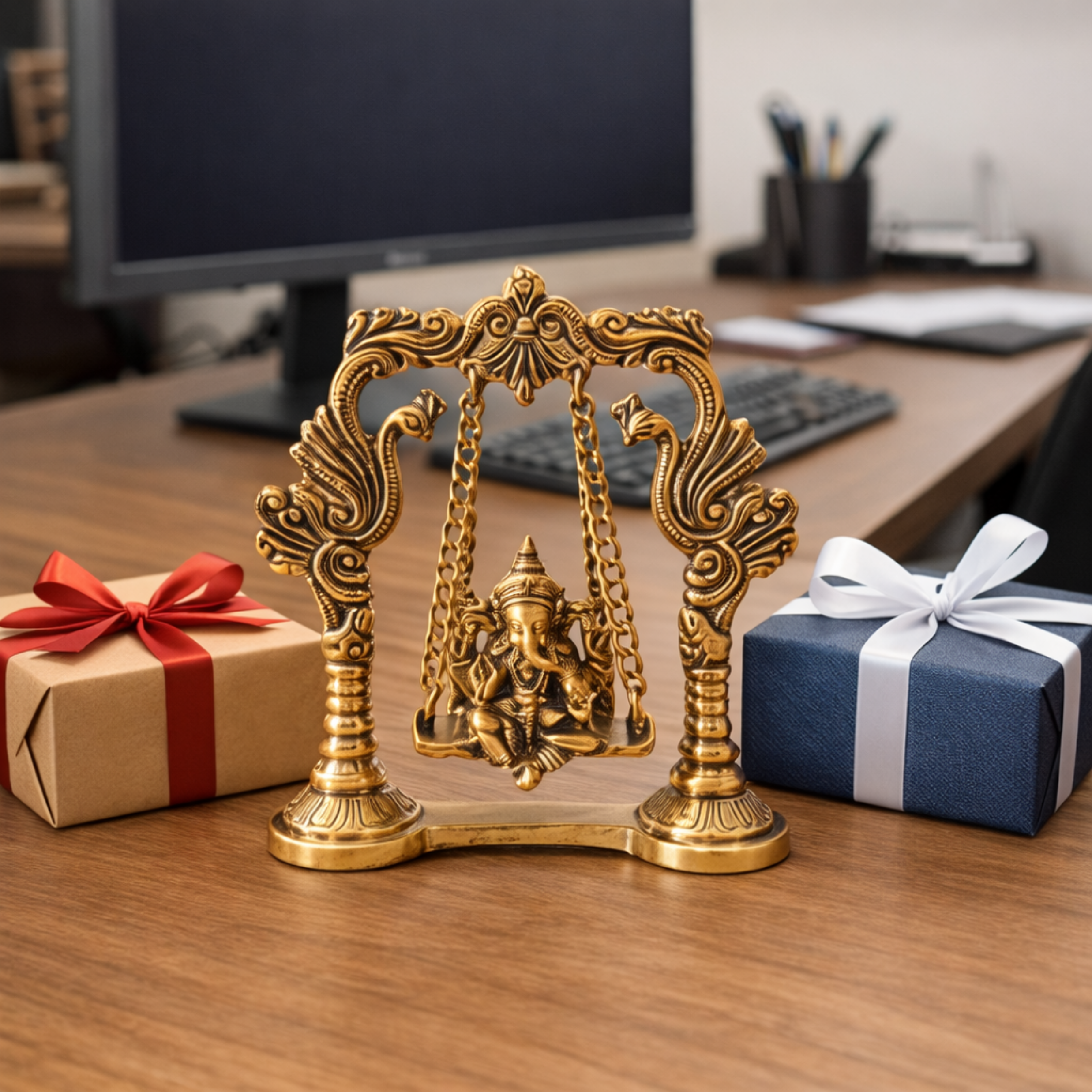 royal ganesha swing décor