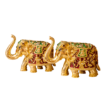 royal prosperity elephant duo showpiece