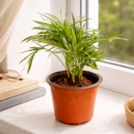 areca palm desk planter