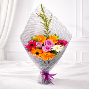 vibrant floral elegance bouquet
