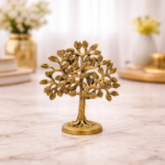 golden prosperity tree showpiece