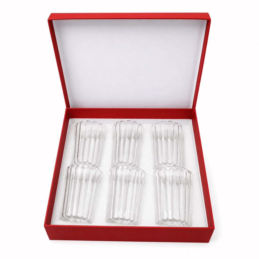 borosil glass tumbler gift set (set of 6)