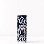 indigo heritage cylinder vase