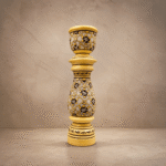 royal floral candle holder