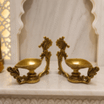 heritage aarti diya pair