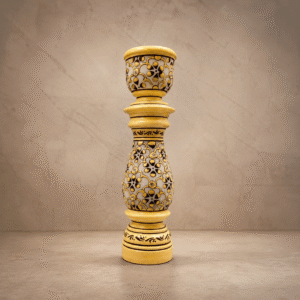 royal floral candle holder