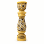 royal floral candle holder