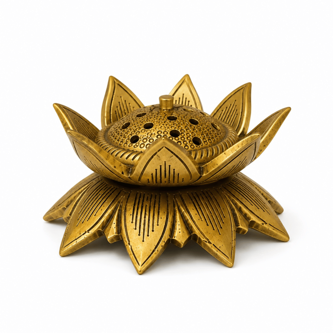 lotus aura incense holder